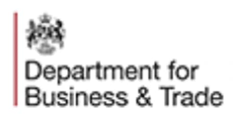 Department for Business & Trade logo