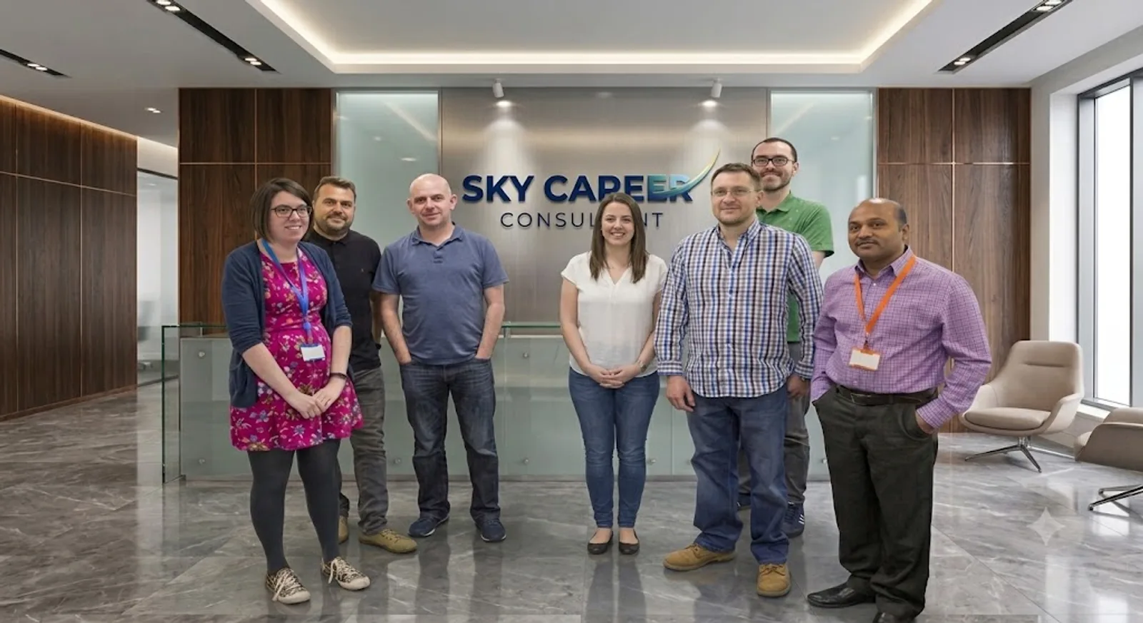 The Sky Career Consultant team at our office